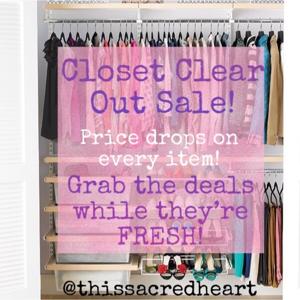 Closet Clear Out!